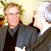 Architekt Helmut Kramer (links)